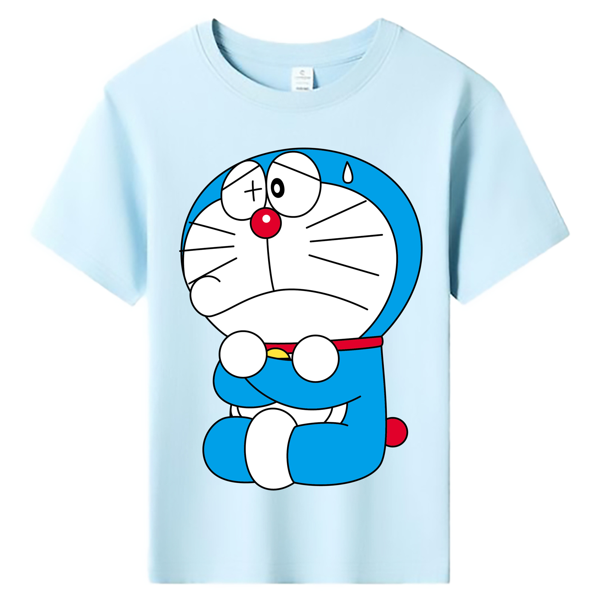 （画像用） ドラえもん Doraemon 綿100％キッズTシャツ（フロントプリント）